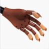 Mano finta pratica ricostruzione unghie nail art estetista snodata con tips