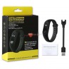 Braccialetto intelligente fitness bluetooth salute pedometro conta calorie