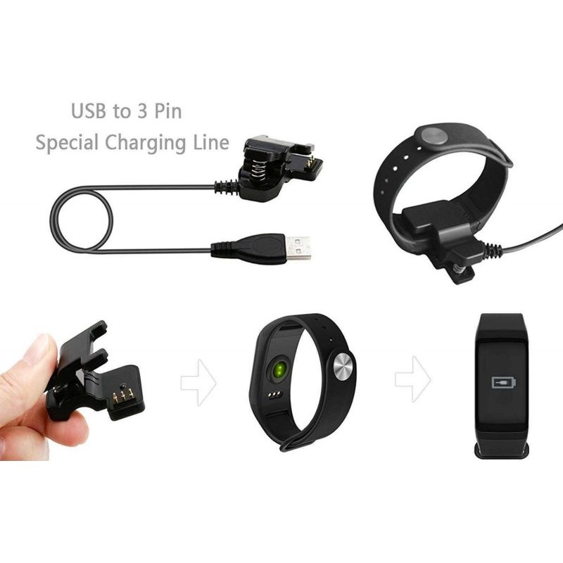 Braccialetto intelligente fitness bluetooth salute pedometro conta calorie