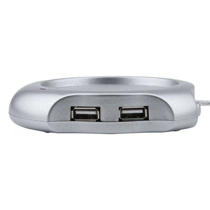 Scalda tazza con cavo USB hub 4 porte multipresa scaldatazza ufficio portatile 