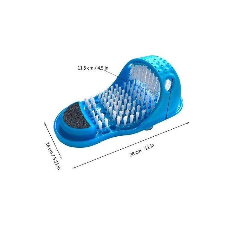 Ciabatta massaggiante esfoliante spazzola pietra pomice tallone doccia shower 
