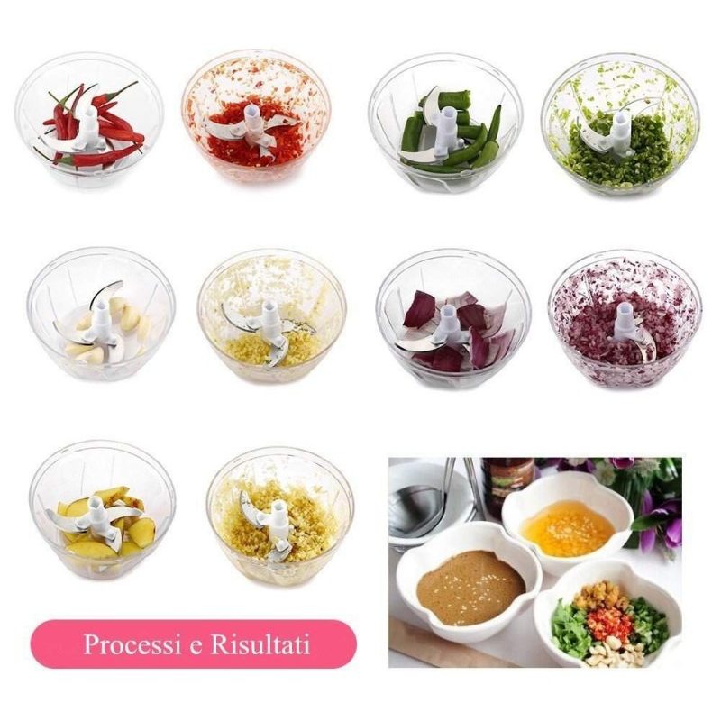 TRITAVERDURE TRITATUTTO MANUALE A CORDA VERDURE CENTRIFUGA