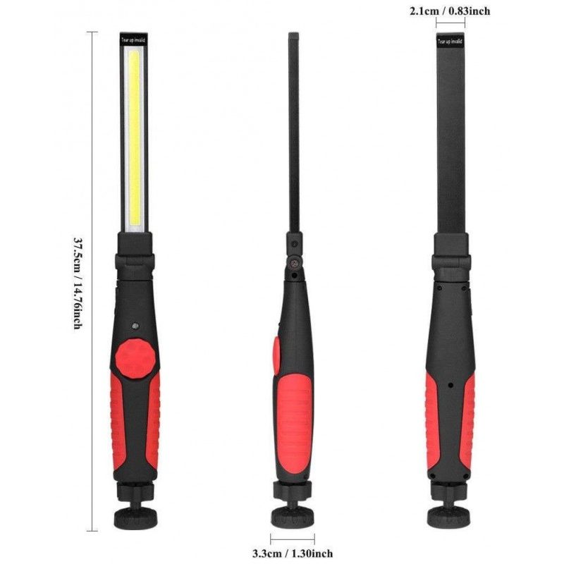 Torcia tattica militare led COB WY83 ricaricabile a luce magnetica ricaricabile 