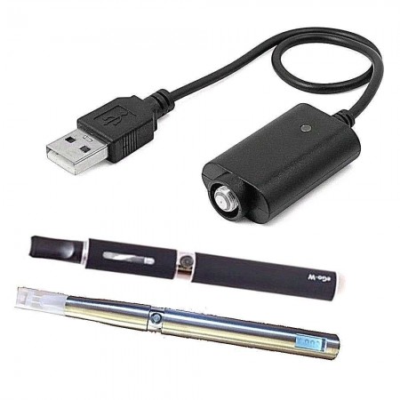 4x Carica batterie USB sigaretta elettronica ego-w lcd caricatore cavo batteria 