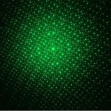 Puntatore laser verde con ghiera e clip raggi astronomico batterie incluse 