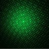 Puntatore laser verde con ghiera e clip raggi astronomico batterie incluse 