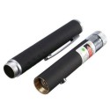 Puntatore laser verde con ghiera e clip raggi astronomico batterie incluse 