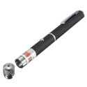 Puntatore laser verde con ghiera e clip raggi astronomico batterie incluse 