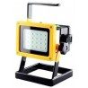 Faro Faretto 20 LED portatile impermeabile e ricaricabile con 3 modalità di luminosità. [Classe di efficienza energetica A]