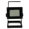 Faro Faretto 20 LED portatile impermeabile e ricaricabile con 3 modalità di luminosità. [Classe di efficienza energetica A]
