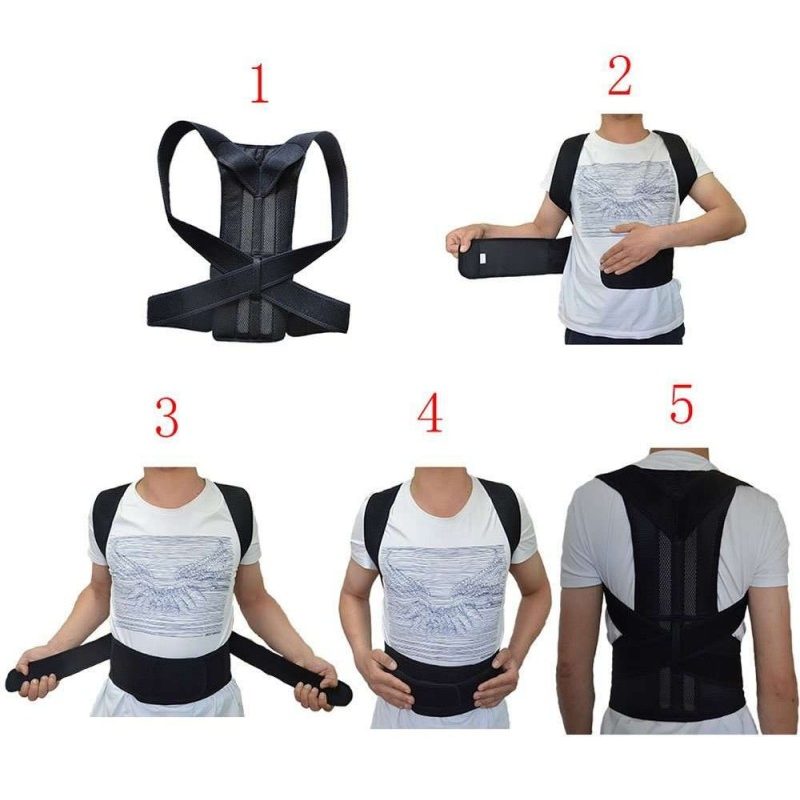 Fascia posturale tutore correttore postura schiena posture supporto unisex 