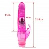 Vibratore dildo punto G vaginale stimolatore vibrante clitorideo clitoride fallo
