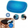 Cuscino gel nido d'ape sedia ufficio casa relax sostegno postura corretta flex
