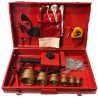Kit Polifusore saldatore PVC 2300W saldatura tubi plastica 6 matrici PE PP PVDF
