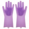 Guanti multiuso multifunzione spugna lavaggio casa esterno spazzola silicone