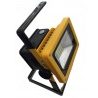 Faro Faretto 24 LED portatile impermeabile e ricaricabile con 2 modalità di luminosità e funzione emergenza rosso-blu