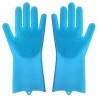 Guanti multiuso multifunzione spugna lavaggio casa esterno spazzola silicone