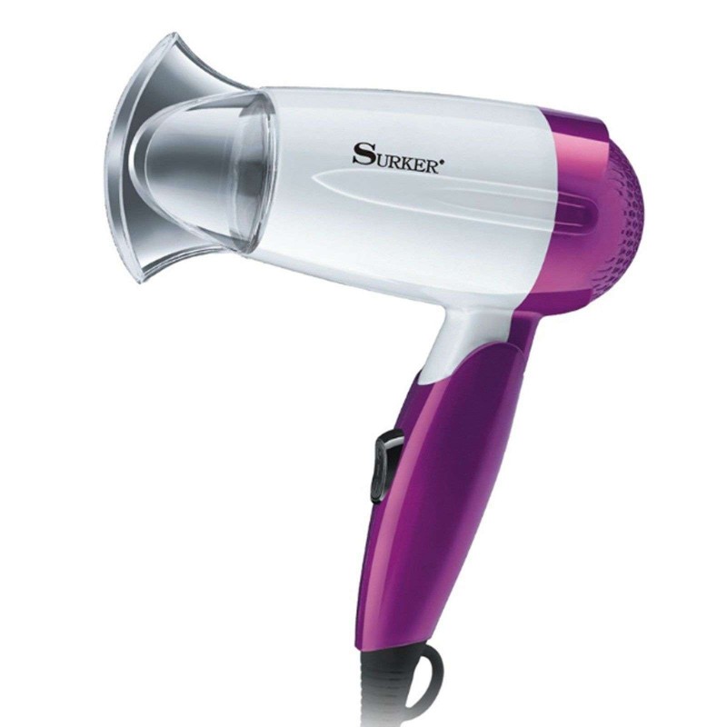 Asciugacapelli da viaggio phon portatile 1200W asciuga capelli pieghevole sk3903
