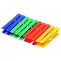 40 mollette da bucato pinze in plastica multicolore stendibiancheria panni lava