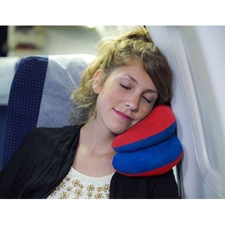 cuscino viaggio riposo travel pillow relax collare collo auto treno aereo casa