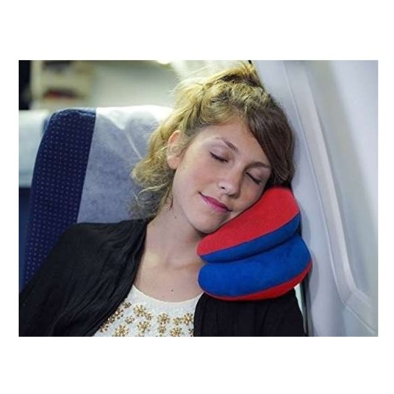 cuscino viaggio riposo travel pillow relax collare collo auto treno aereo casa