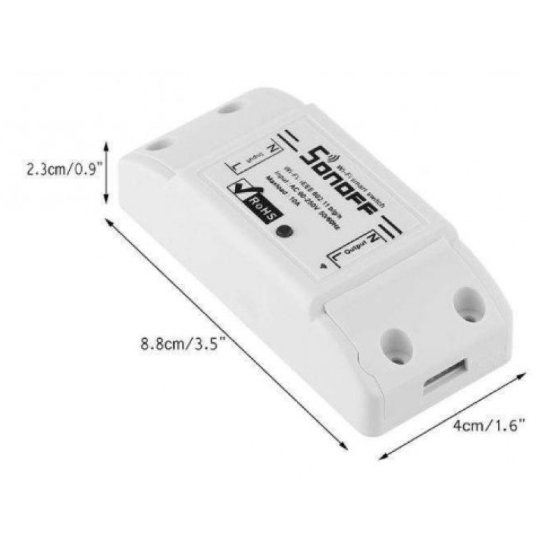 Sonoff interruttore wifi smart switch controller casa app smartphone ios android