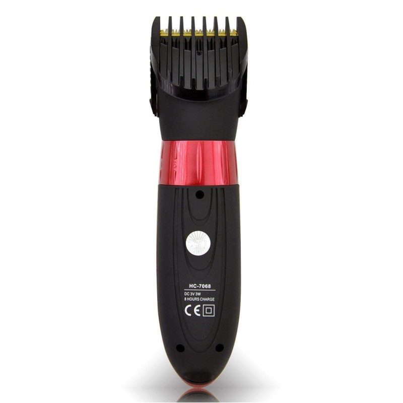Rasoio Elettrico uomo hc-7068 ricaricabile 2 Testine lama acciaio barba set