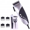 Rasoio Elettrico uomo sk-5309 ricaricabile 4 testine lama acciaio barba set