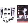 Rasoio Elettrico uomo sk-5309 ricaricabile 4 testine lama acciaio barba set