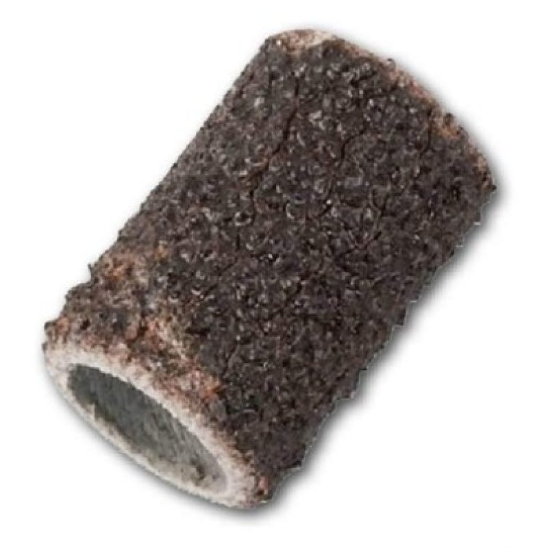 100 pz - Cilindrini abrasivi, scovolini per fresa ricostruzione unghie. Grana grossa (80 grit)