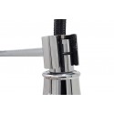 Rubinetto miscelatore lavello cucina lavabo casa tubo flessibile grigio 8101
