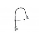 Rubinetto miscelatore lavello cucina lavabo casa tubo flessibile grigio 8101