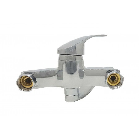 Rubinetto miscelatore lavello cucina lavabo casa lavello bagno muro grigio 5033