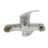 Rubinetto miscelatore lavello cucina lavabo casa lavello bagno muro grigio 5033