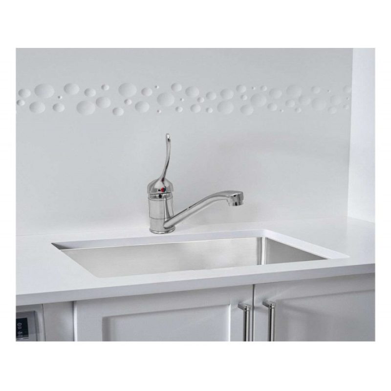 Rubinetto miscelatore lavello cucina lavabo casa lavello bagno grigio 5034