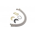 Rubinetto miscelatore lavello cucina lavabo casa lavello bagno grigio 5034