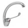 Rubinetto miscelatore lavello cucina lavabo casa lavello bagno grigio 5035