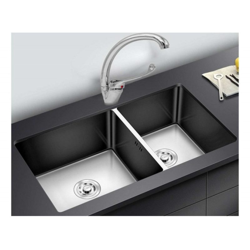 Rubinetto miscelatore lavello cucina lavabo casa lavello bagno grigio 5035