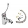 Rubinetto miscelatore lavello cucina lavabo lavello bagno grigio cromo 5039
