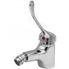 Rubinetto miscelatore lavello cucina lavabo lavello bagno grigio cromo 5039