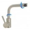 Rubinetto miscelatore lavello cucina lavabo lavello bagno girevole 9005