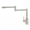 Rubinetto miscelatore lavello cucina lavabo bagno snodabile girevole 9006