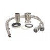 Rubinetto miscelatore lavello cucina lavabo bagno rubinetteria girevole 9007