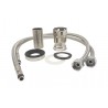 Rubinetto miscelatore lavello cucina lavabo bagno rubinetteria girevole 9008