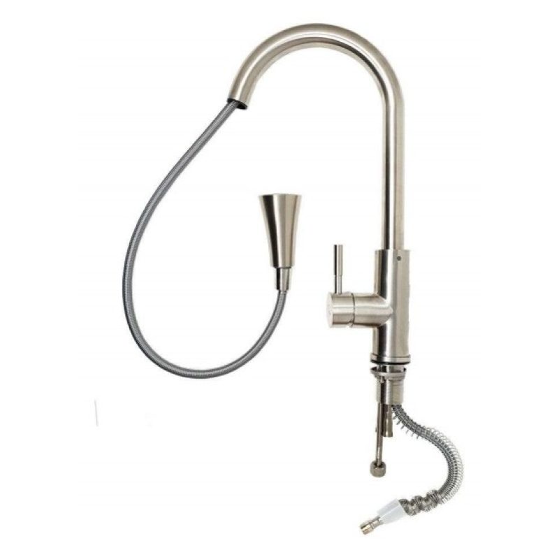 Rubinetto miscelatore lavello cucina lavabo rubinetteria girevole snodabile 9011