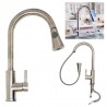 Rubinetto miscelatore lavello cucina lavabo rubinetteria girevole snodabile 9011