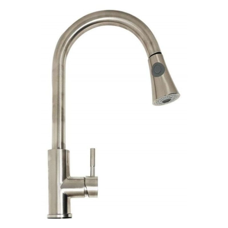 Rubinetto miscelatore lavello cucina lavabo rubinetteria girevole snodabile 9011