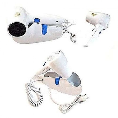 DRIWEI Asciugacapelli phon da parete a muro 1400W palestra casa hotel dw-032