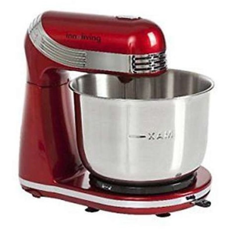 INNOLIVING Planetaria impastatrice 250W 6 velocità 3L multifunzione robot cucina