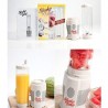 Frullatore mixer per preparare ottimi frullati in pochissimo tempo con bicchiere removibile e trasportabile
